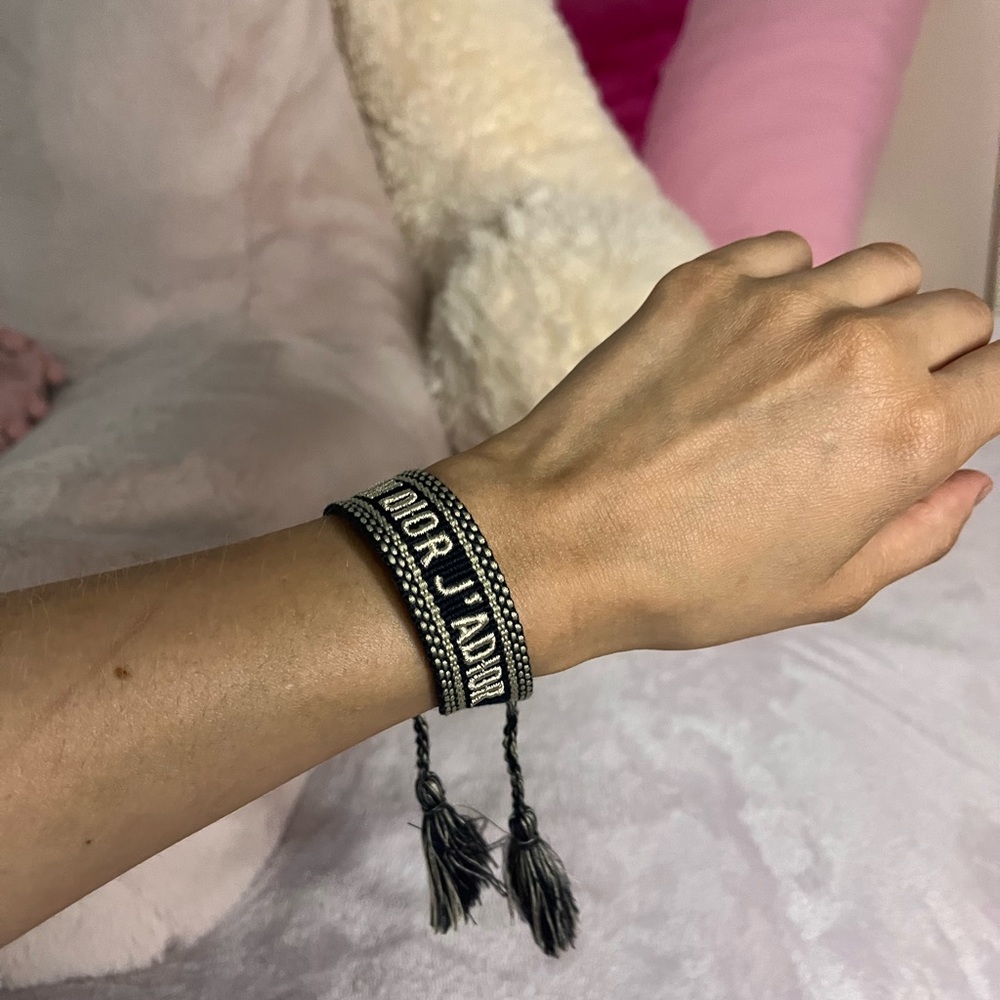 Christian Dior blue navy bracelet
